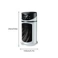 thumbnail image 3 of EasyLife Enfriador de atmósferas evaporativas portátil, ventilador de enfriamiento permanente con temporizador personal USB, 3 of 4