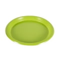 thumbnail image 1 of Nvzi 60Pcs 9in Plastic Dinner Plates, Disposable Plates Bulk Pack, Party Plates for BBQ, Picnic, Parties, Travel and Events, Microwavable Recyclable（Green）, 1 of 1