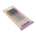 thumbnail image 3 of Set de Plumas Prichos de Gel Metálicas con Tapa Multicolor 6 Piezas, 3 of 4