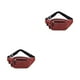 thumbnail image 1 of Sonducket Hombres Riñonera Cremallera Multi-bolsillo Casual Moda Portátil Hombro Crossbody Pecho Bolsas deportivas Bolsa Regalo Rojo Rojo 2piezas, 1 of 6