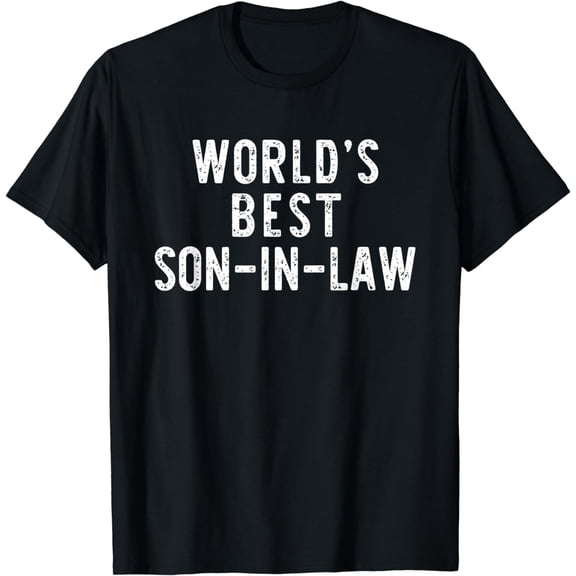 World's Best Son-In-Law Funny Gift T-Shirt