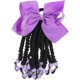 thumbnail image 2 of Beaded Bowknot Hair Extension For Girls Suitable For Parties Multi Color 24.00X13.00X5.00Cm 1 Piece, 2 of 5