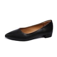 thumbnail image 5 of hopeusnice Women's Shoes Plus Size Available Low Heel Block Heel Stylish Look For Modern Fashion Needs Black 42, 5 of 9