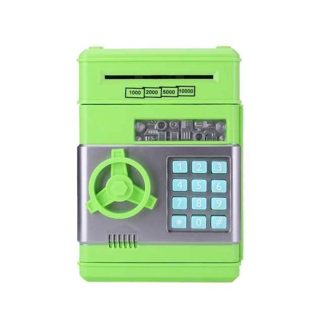 Electronic Piggy Bank ATM Password Money Box Cash Coins Saving Box ATM Bank Automatic Deposit Safe Box Kids Gift Have Educational Significance ,Long Lasting