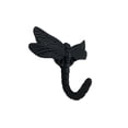 thumbnail image 2 of Heavy Duty Zinc Alloy Wall Hooks for Door Back Entrance Living Room Wardrobe, Dragonfly Shaped Coat Hanger with Softly Rounded Hooks for Delicate Items, Easy To Install with, 2 of 7