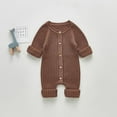 thumbnail image 3 of URMAGIC 0-24M Baby Newborn Cotton Knitted Sweater Romper Long Sleeve Outfit, 3 of 3