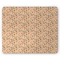 thumbnail image 1 of Leopard Mouse Pad, Ladies in Swimsuits with Palm Trees Leaves and Animals Retro Theme, Rectangle Non-Slip Rubber Mousepad, Pale Peach Multicolor, by Ambesonne, 1 of 2