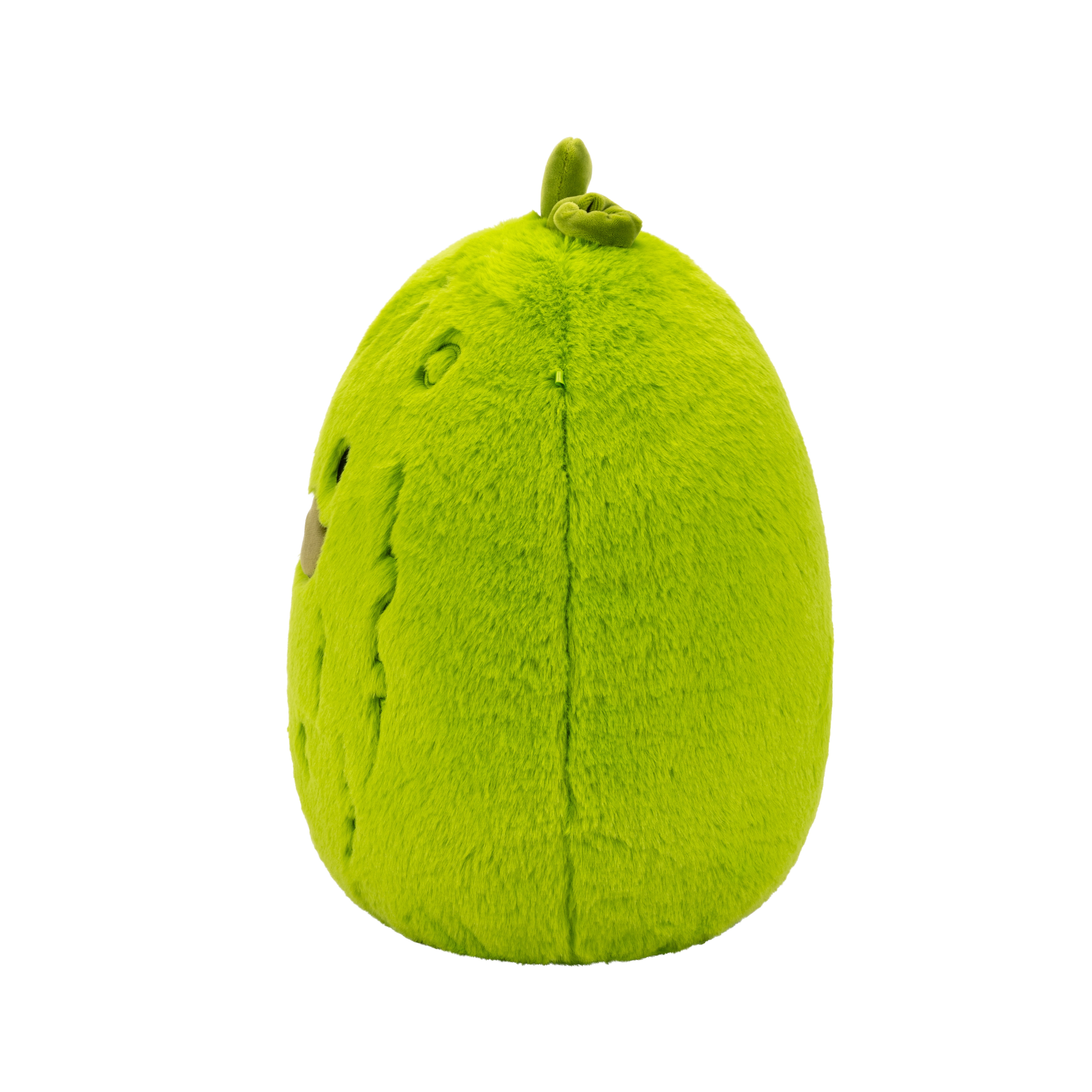 Squishmallows FuzzAMallow Official 16 inch Charles the Green Pickle with Mustache - Child's Ultra Soft Stuffed Plush Toy