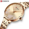 thumbnail image 3 of Curren 9068 Steel Belt New Small Dial Small Women's Personalized Watch Calendar Sports Watch, 3 of 6