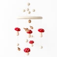 thumbnail image 2 of Felt Baby Mobile - Mushrooms and Acorns, 2 of 2