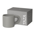 thumbnail image 3 of Taza publicitaria de cerámica con acabado mate gris 13.8 x 8.2 x 8.7, 3 of 3