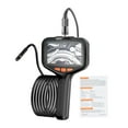 thumbnail image 1 of Caméra d'Inspection Automobile Portable HD avec Objectif 8mm, Endoscope Industriel Étanche 10m, Système à Double Objectif, Moniteur LCD 4.3 Pouces, IP67, 9 Lumières LED, Modèle P200, 1 of 7