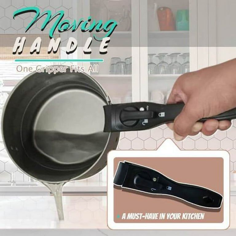 Removable Pot Handle, Detachable Handle Pots and Pans, Handle Pot Clip  Different Removable Handle Cookware Detachable Pot Handle Suitable for  Home