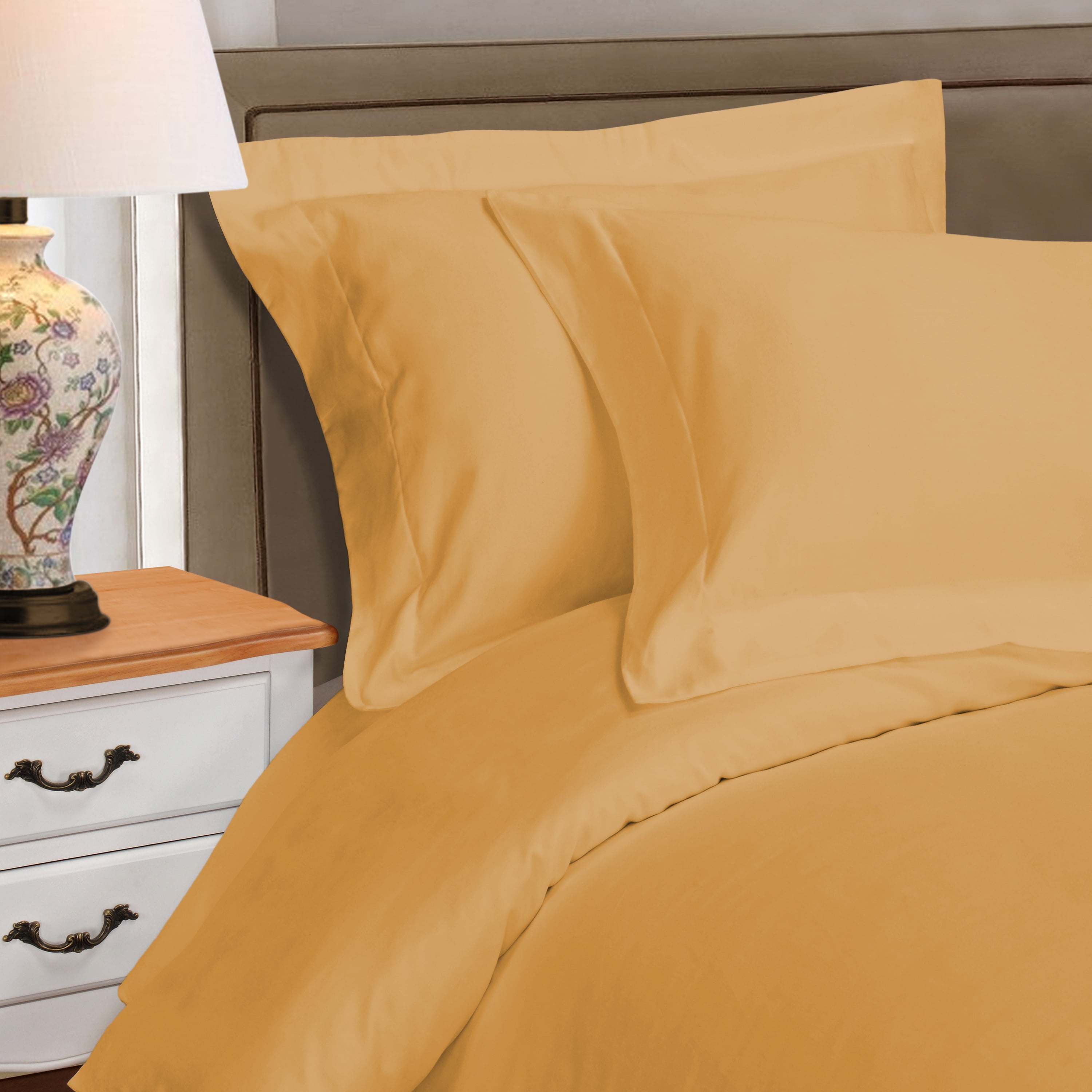 Superior Egyptian Cotton 1000 TC&nbsp;Gold Duvet Set, King/ California King
