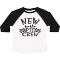 thumbnail image 3 of Inktastic New to the Pit Crew Racing Flags Boys or Girls Toddler T-Shirt, 3 of 5