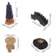 thumbnail image 2 of KALLORY 4Ud Micro Japonés En Resina Para De Escritorio Con Pabellones Estilo Bonsái, 2 of 6