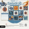 thumbnail image 7 of Fantastic Four Wall Calendar, 16 Months, by Treads International, 7 of 7