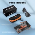 thumbnail image 6 of KastKing Pecos Bifocal Polarized Sunglasses, Bi-Focal x1.5 x2.0 x2.5 Magnifications, Sport Reader Sunglasses, UV Protection, 6 of 6