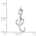 thumbnail image 2 of Sterling Silver Initial C Pendant, 2 of 2