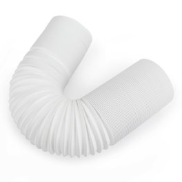 Tuyau AC, Tuyau d'échappement de climatiseur en PP, Fil d'acier, Pliable et Extensible, Tuyau d'évent antihoraire, Filetage CCW, Longueur 3 mètres ( 150mm de diamètre