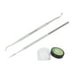 thumbnail image 5 of Herramientas de corrección de uñas encarnadas, 3 piezas Juego profesional de corrección de uñas encarnadas para uñas encarnadas Herramientas de pedicura Altamente recomendadas, 5 of 8