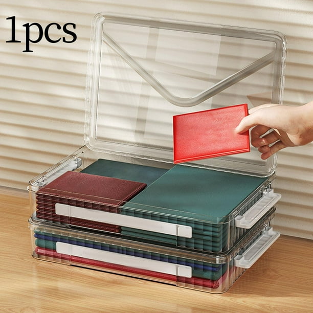 Caja Archivadora Caja De Almacenamiento De Papel A4, Organizador