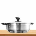 thumbnail image 1 of SHINYPASING Induction Cooking Pot for Hot Pot Stainless Steel Kitchenware Non Rusting 1Set, 1 of 8