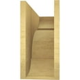 thumbnail image 4 of 11"W x 33"D x 22"H Classic Bryant Rough Cedar Woodgrain TimberThane Corbel, Primed Tan, 4 of 6