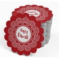 thumbnail image 4 of Inkdotpot Silver Foil Paper Hang Tags Happy Diwali Favor Tags 50 Pieces, 4 of 6