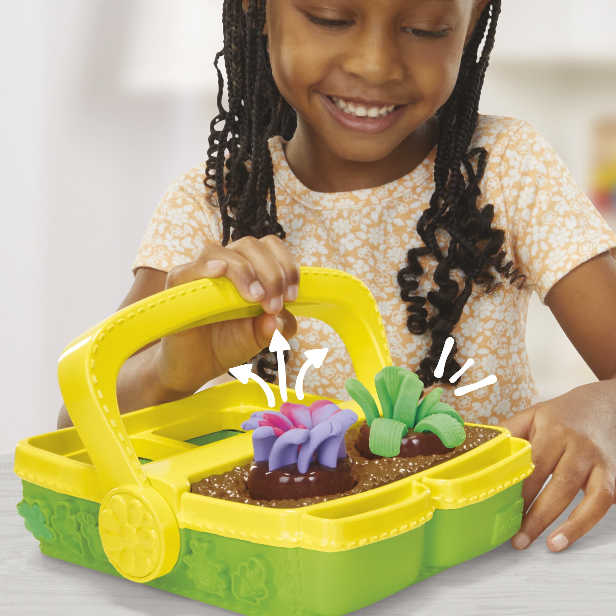 Play-Doh Blooming Flowers for Easter Crafts, Easter Basket Play-Doh Blooming Flowers for Easter Crafts, Easter Basket