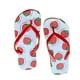 thumbnail image 4 of Chanclas para mujer, sandalias antideslizantes con punta abierta para baño, playa, piscina, fiesta, verano, sandalias frescas, rojo, talla 38 1 par Inevent AP1246-08, 4 of 7