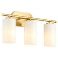 thumbnail image 5 of Quorum International 5228-3 Belinder 3 Light 24" Wide Vanity Light - Black, 5 of 7