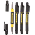 thumbnail image 1 of BEADCEST 4 Sets Mini Tool Kit Black Steel Pen Shaped Small Tools for Emergency Use, 1 of 8