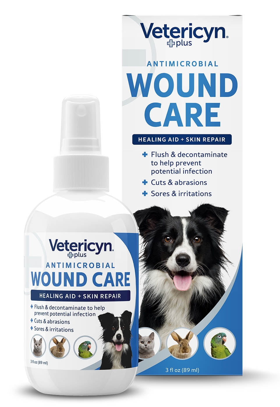 Vetericyn Plus Cat Pet Treatment Medicine, Wound & Skin Care