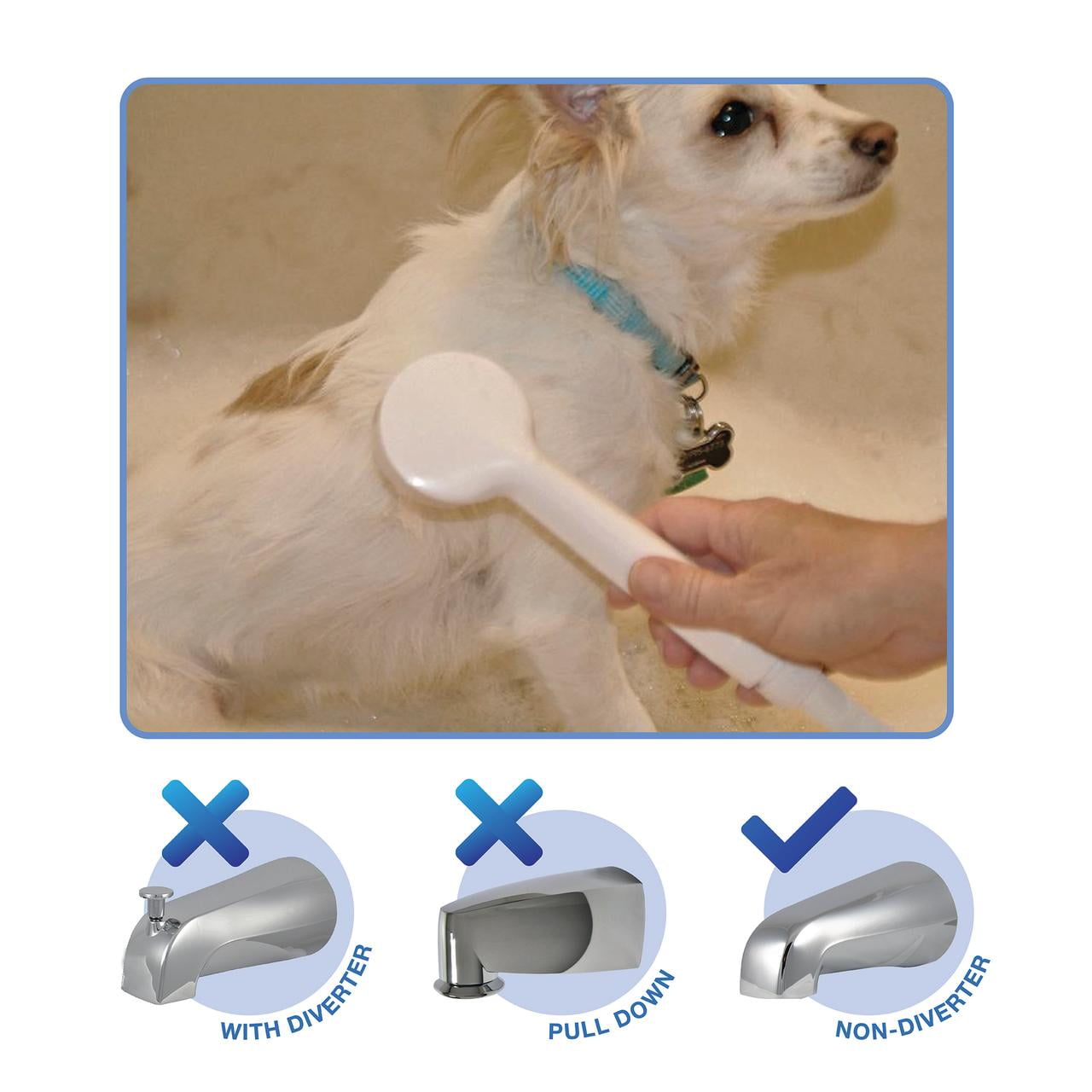 Danco Versa Spray Hand Held Shower Sprayer For Bathtubs Without Diverter 10086 Walmart Com Walmart Com Danco Versa Spray Hand Held Shower Sprayer For Bathtubs Without Diverter 10086 Walmart Com Walmart Com