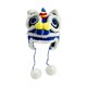 thumbnail image 1 of Sombrero tradicional Macarena con pompones Hecho a mano Suministros de disfraces Otoño e invierno adulto azul, 1 of 6