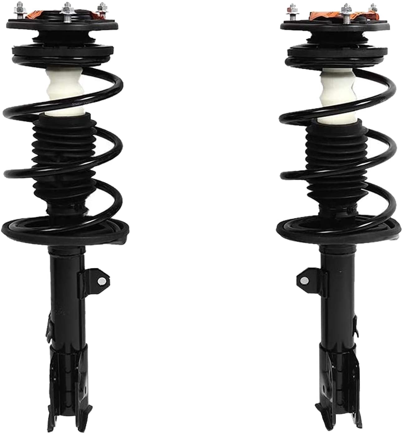 Detroit Axle - 1.8L Struts Kit for 09-13 Toyota Corolla Complete 4 Ready Struts with Coil Spring Assembly 2009 2010 2011 2012 2013 Front Rear Suspension Strut Shock Absorber