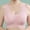 Pink, variant on Wireless Bras for Women,Womens Bras,Soft,Stretch Fabric,Solid,Nylon,Spandex,Blue,XL(US:10)