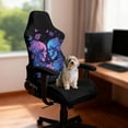 thumbnail image 2 of TSOVTHRID Skull Skeleton Rose Floral Print 4 Pieces Gaming Chair Covers Slipcovers, Non-Slip Stretchable Computer Reclining Gaming Chair Seat Cover with Armrest Covers, 2 of 7