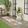thumbnail image 6 of Nourison Aloha Outdoor Ivory Multicolor 2' x 6' Area Rug (2x6), 6 of 8