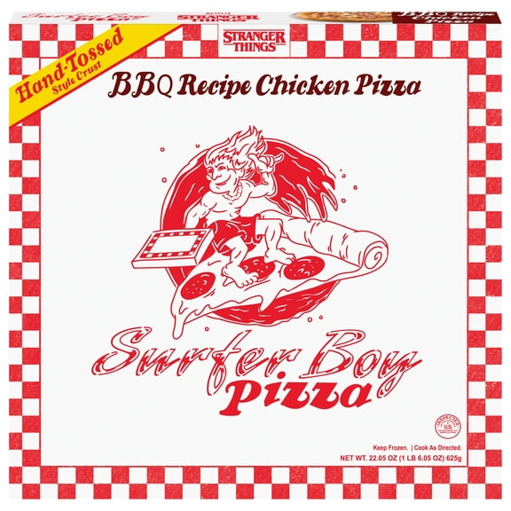 Surfer Boy Pizza BBQ Recipe Chicken Pizza 22.05oz (Frozen)