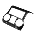 thumbnail image 1 of 1 Uds. Cubierta de tablero de consola central negra con patrón de fibra de carbono embellecedora para Jeep Wrangler JK JKU 2011-2017 4 puertas, 1 of 7