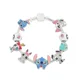 thumbnail image 2 of Pulsera con dijes de Stitch de Disney, pulsera inspirada en la caricatura de Lilo y Stitch, pulsera con cuentas colgantes de Stitch para mujer, regalos de joyería, 2 of 6