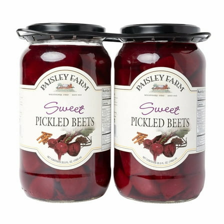 Paisley Farm Sweet Pickled Beets, 35.5 oz, 2-count