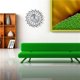 thumbnail image 5 of Reloj de pared moderno tictac silencioso creativo 黑色 Sunnimix Reloj de pared decorativo, 5 of 8