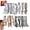 16pcs-b, variant on Women's 24-Count Fade-Proof Silk-Like Multifunctional Fashion Accessories Set, for Women Neck Hair
