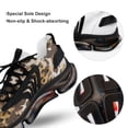 thumbnail image 7 of Leopard Print Walking Shoes for Men Woman Lightweight Tennis Fashion Elastic Sports Shoes Cushion Basketball Shoes, 7 of 7