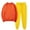 Orange, variant on Lilgiuy Womens Sweatsuits 2 Piece Set Fall 2 Piece Sweatshirt Set Casual Pullover Top and Elastic Waist Sweatpants Tracksuit Leisure for Cold Weather