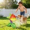 thumbnail image 4 of syligr Piranha Plant Sprinkler Toy, Outdoor Water Sprayer for Kids, Summer Garden Lawn Pool Splash Toy, Funny Flower Shaped Hose Nozzle, Baby Bath Tub Shower Fun, Summer Birthday Gift for Toddlers, 4 of 6