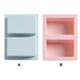 thumbnail image 3 of Molde de Manual Ounissouiy de 2 cavidades de silicona rectangular para jabón DIY Rosa, 3 of 6
